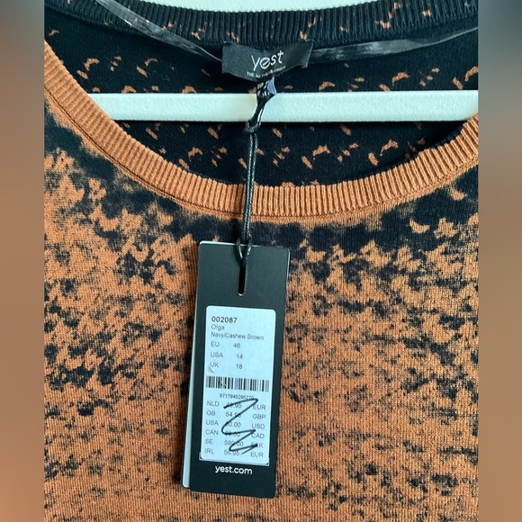 Yest beautiful sweater Size 14 PTP 25 BNWT - Picture 5 of 6